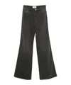 Coperni Decorative-buckle Jeans In Gray