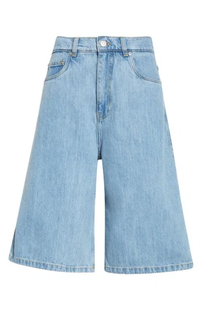Coperni Denim Bermuda Shorts In Blue