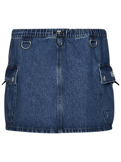COPERNI COPERNI 'DENIM CARGO' SKIRT