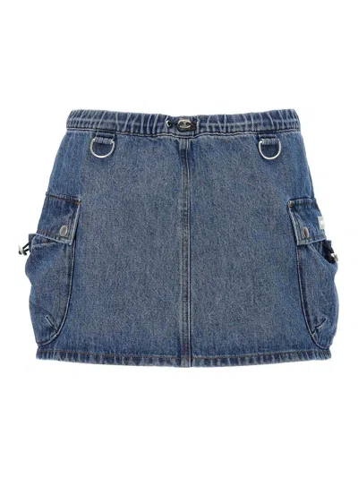 COPERNI DENIM CARGO SKIRT