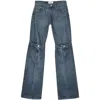 Coperni Light Blue Jeans With Open Knee