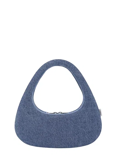 Coperni Denim Handbag In Blue