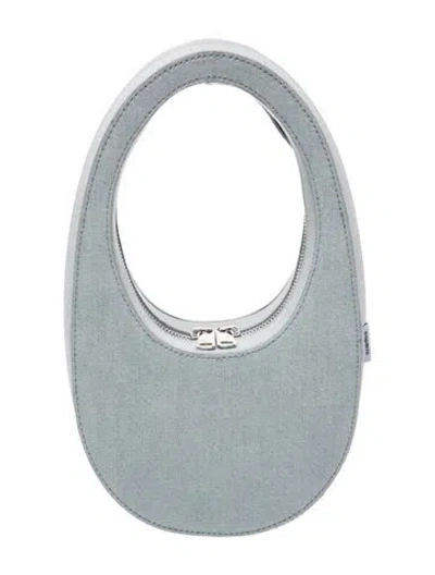 Pre-owned Coperni Denim Hobo In Blue