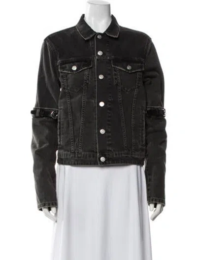 Pre-owned Coperni Denim Jacket In Black