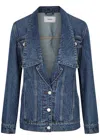 Coperni Denim Jacket In Blue