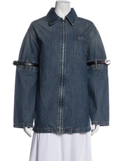 Pre-owned Coperni Denim Jacket W/ Tags In Blue