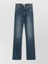 Coperni Organic Washed Blue Denim Jeans In Blue