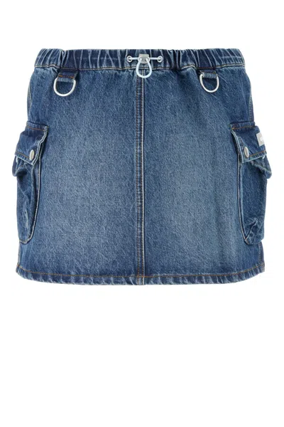 COPERNI DENIM MINI SHIRT