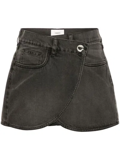 COPERNI DENIM MINI SKIRT