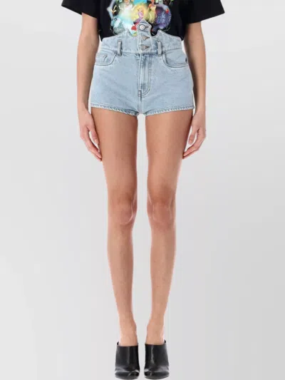COPERNI DENIM SHORT CROWN DETAILING