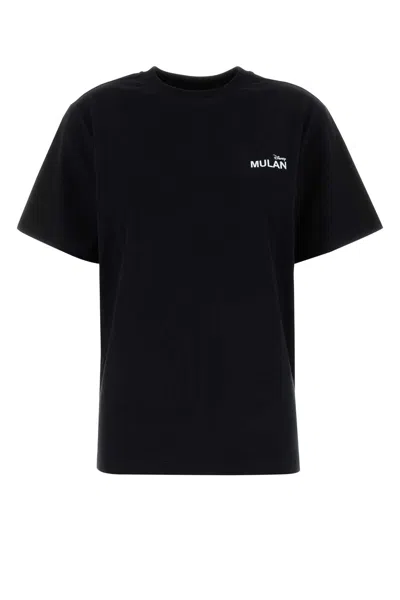 Coperni Disney Mulan Cotton T-shirt In Black
