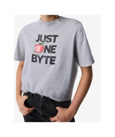 Coperni Disney X  Just One Byte Boxy T-shirt In Grey