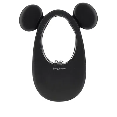 Coperni Mickey Mini Swipe Purse In Black