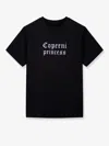 Coperni Disney Collaboration Princess Boxy T-shirt In Black