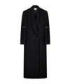 Coperni Double-breasted Coat In Black