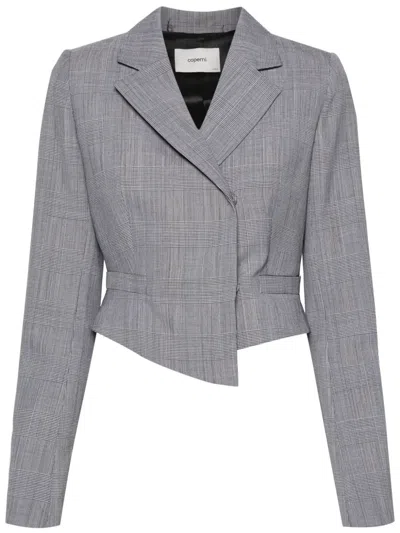 COPERNI DOUBLE-BREASTED CROPPED BLAZER