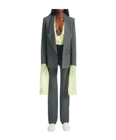Coperni Double-breasted Suit Jacket In Black