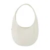 Coperni Double Gusset Swipe Bag - Leather - White In White