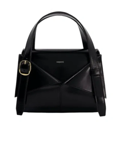 Coperni Double Handle Shoulder Bag In Black