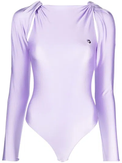 Coperni Drapierter Body In Purple