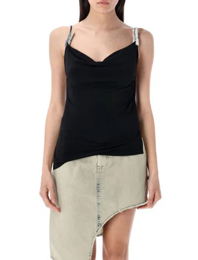 COPERNI COPERNI DRAPED WASHING CLIP GALA TOP