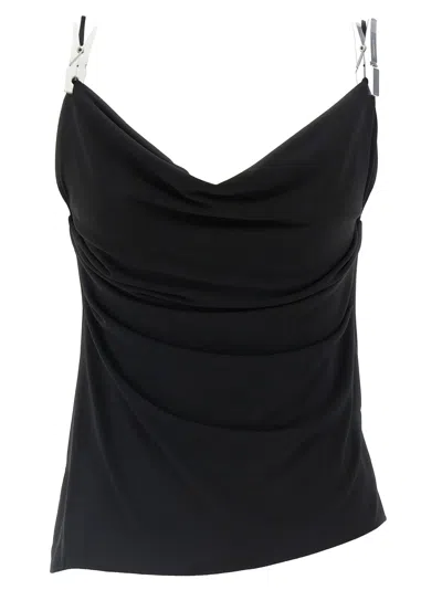 COPERNI DRAPED WASHING CLIP GALA TOP