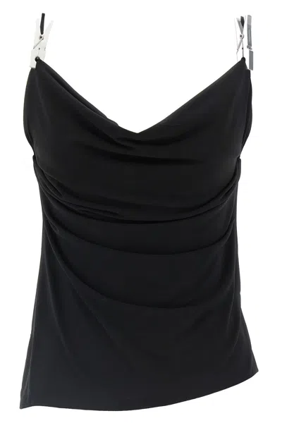 COPERNI COPERNI 'DRAPED WASHING CLIP GALA' TOP