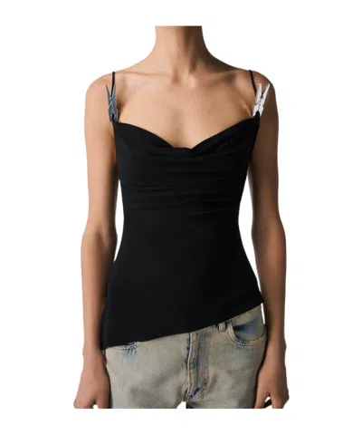 COPERNI DRAPED WASHING CLIP GALA TOP