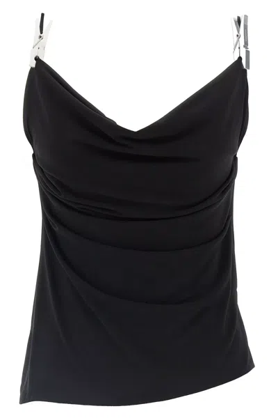 COPERNI COPERNI DRAPED WASHING CLIP GALA TOP
