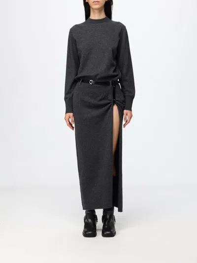 Coperni Dress Woman Color Grey In Gray
