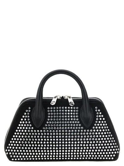 Coperni Duffle Leather Belt Bag In Black