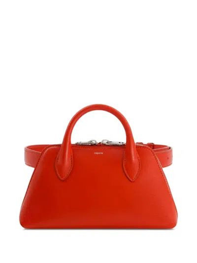 Coperni 더플 레더 벨트 백 In Red