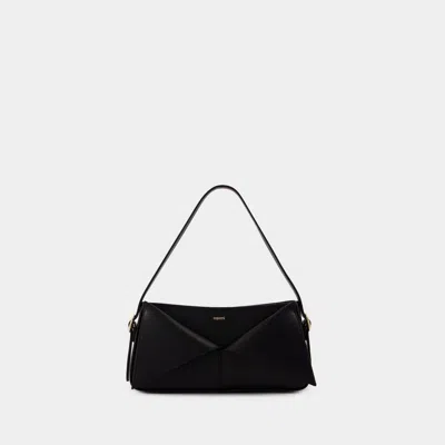 Coperni Ed Leather Bag With Flap In Black