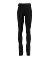 Coperni Elastic Waist Casual Pants In Black