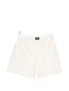 Coperni Elasticated Boxer Shorts In White
