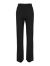Coperni High-rise Straight-leg Tailored Trousers In Black