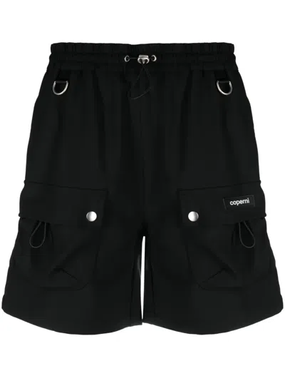 Coperni Ring Hardware-embellished Shorts In Black