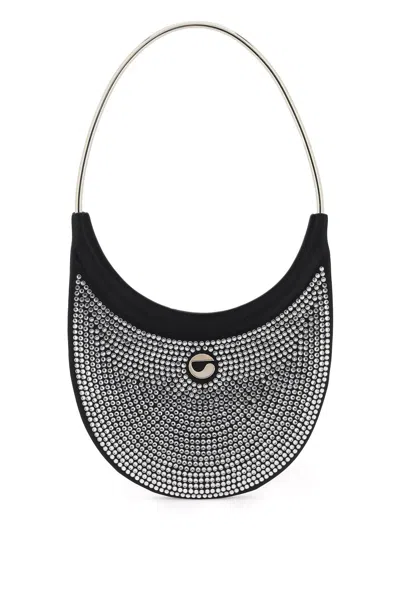 COPERNI EMBELLISHED FABRIC RING SWIPE SHOULDER BAG