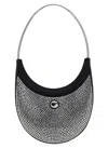 Coperni Embellished Fabric Ring Swipe Shoulder Bag In Multicolor