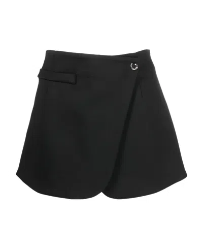 Coperni Emblem Skirt In Black
