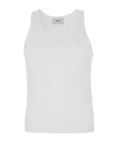 COPERNI EMBROIDERED-LOGO LIGHTWEIGHT-JERSEY TOP