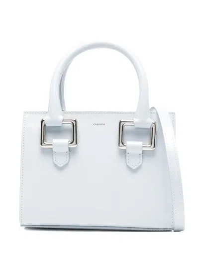 Coperni Emoji Double-buckle Tote Bag In Blue