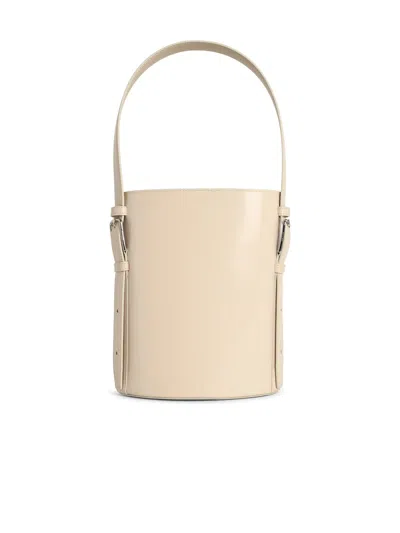Coperni 'erconomic Bucket' Light Beige Leather Bag Women In Neutral