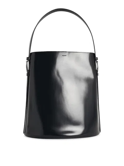 Coperni Erconomic Tote Black Leather Bag