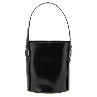 Coperni Ergonomic Bucket Bag In Black