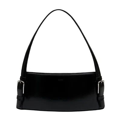 Coperni Ergonomic Calfskin Shoulder Bag In Black