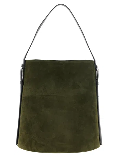 Coperni Ergonomic Shoulder Bag In Olive