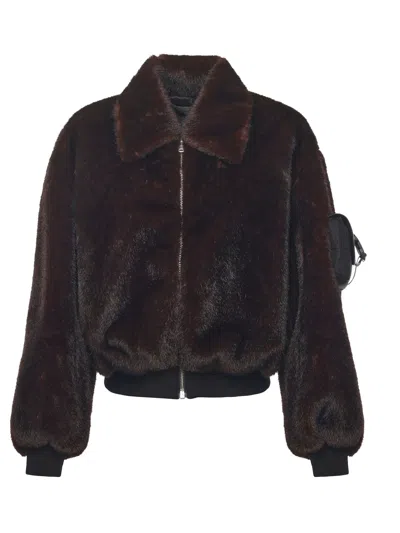 COPERNI FAUX FUR BOMBER JACKET