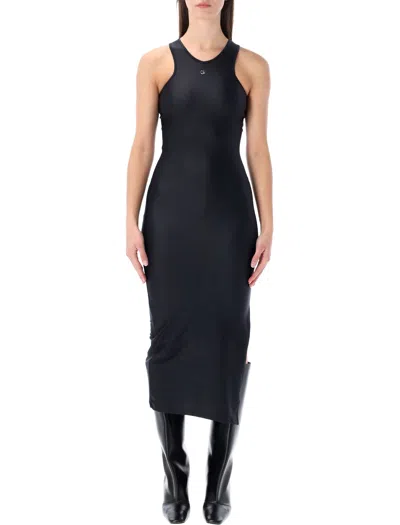 Coperni Fitted Racer Tank Dress In Black