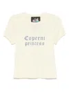 Coperni Fitted T-shirt With Playful Graphic And Round Neckline